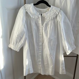 Doen kids white dress